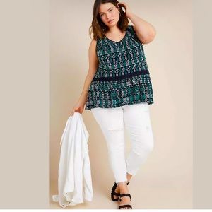 ANTHROPOLOGIE NWT Maeve Cammie Top Size XL